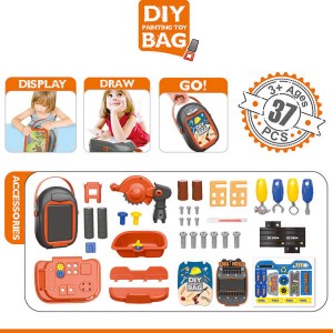 Kids Construction Toy Workbench for Toddlers Kids